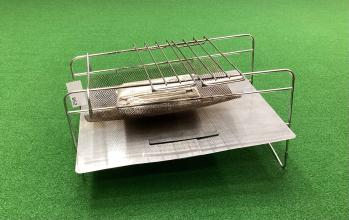 【we know enough< / ウィーノーイナフ】焚火台 | 炎の揺らぎを美しく魅せる、洗練されたデザイン美