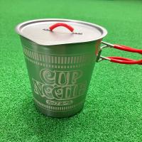 NISSIN / ニッシン】カップヌードル型 チタンクッカー | キャンプで