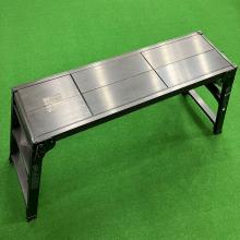 【Hasegawa / ハセガワ】DRSB-GT アルミグリルテーブル | 漆黒の機能美がフィールドに映える唯一無二のカスタムモデル