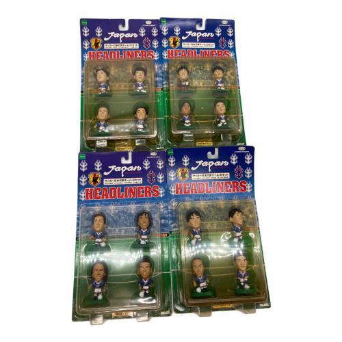 コリンシアン　ヘッドライナーズ、プロスターズまとめ121体セット売り コリンシアン1998年サッカー日本代表ヘッドライナーズA・B・C・D（フル