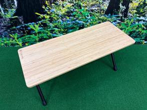 【Snow peak / スノーピーク】フォールディングシェルフ Light Bamboo | 洗練された竹天板がキャンプサイトに気品を添える逸品