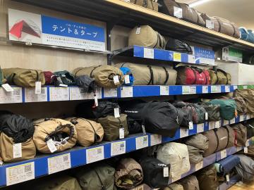 「アウトドア用品のキャンプ用品 」