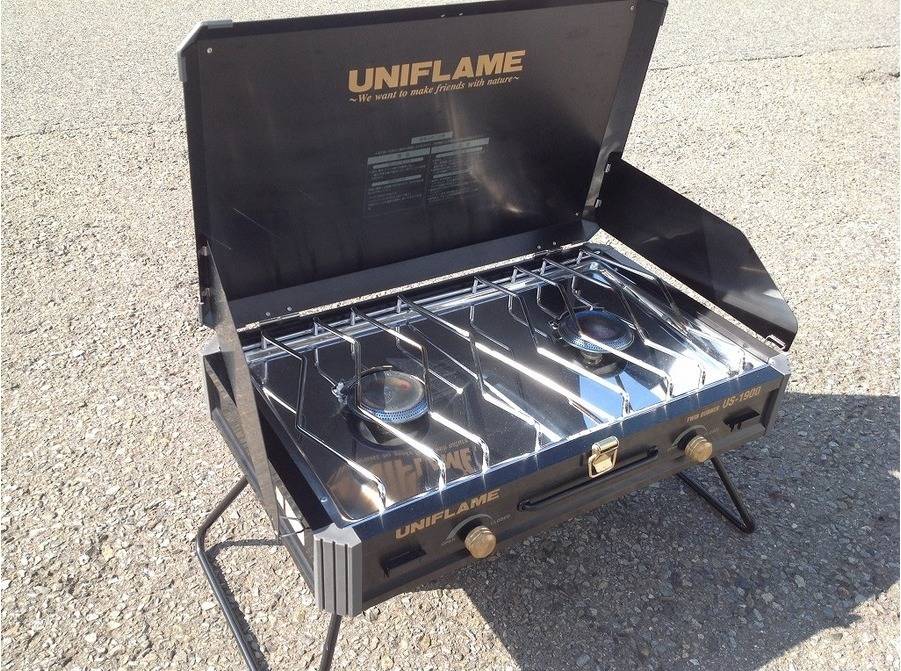 UNIFLAME ツインバーナー US-1900 ブラック - www.bangplanak.com