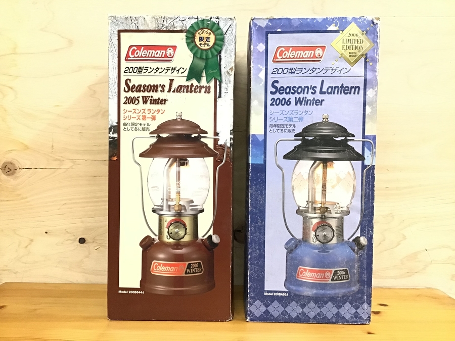 美品 コールマン Coleman SEASON'S LANTERN2005 シーズンズ ランタン 2005 ワンマントル キャンプ アウトドア