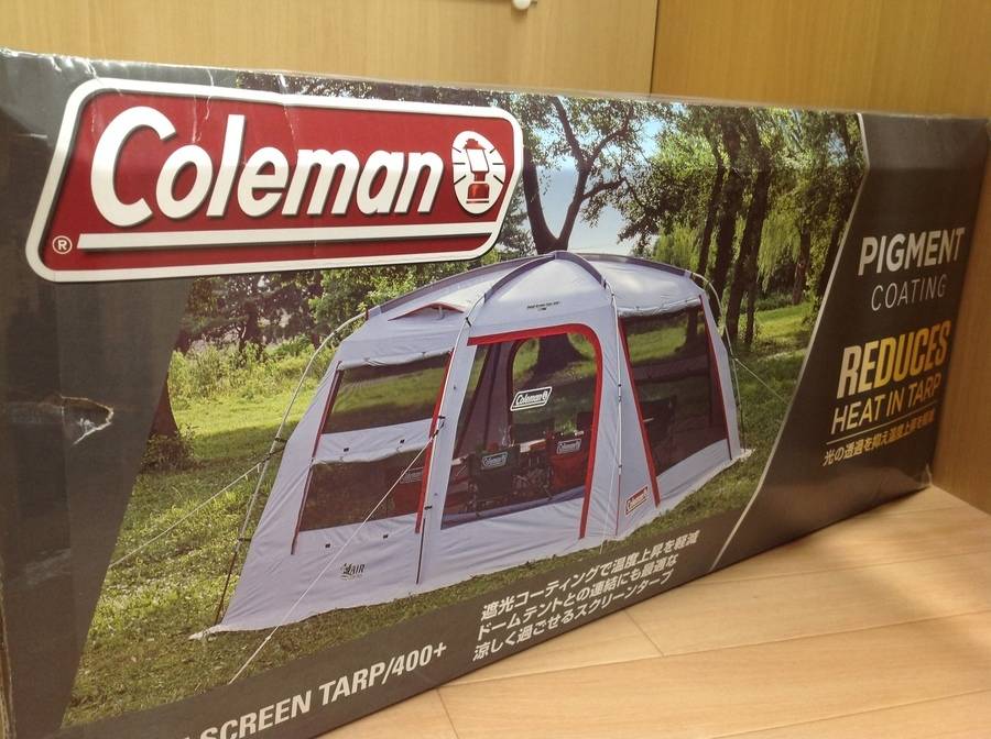 【TFスポーツ青葉台】Colemanの2018新商品！スクリーンタープ400+入荷！