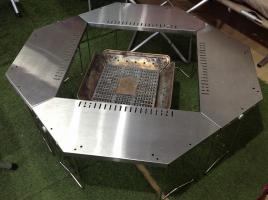 スノーピーク ジカロテーブル 中古品 送料込み ジカロテーブル| スノーピーク(Snow Peak)