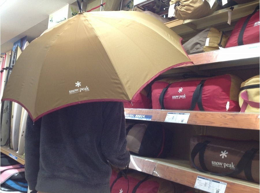 【TFスポーツ青葉台店】現行にはない美しいスノーピークの傘が入荷！