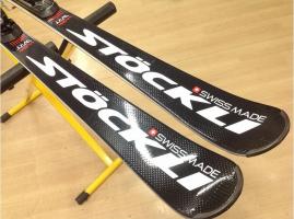 スキー板　ストック スキー板 アトミックDEMO 164㎝ ストック LEKI チャレンジ 120