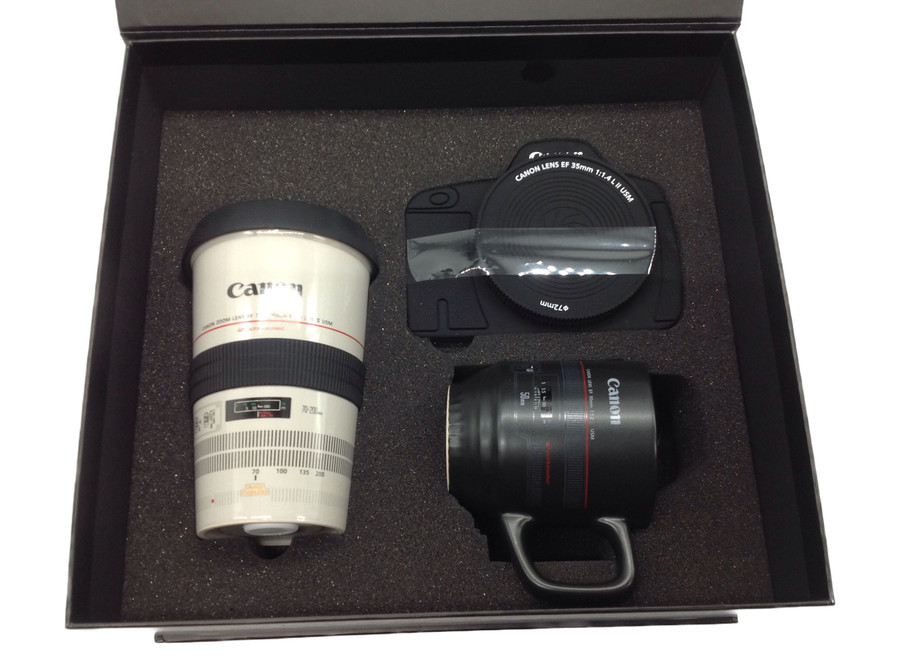 【webで購入】CANONのカメラ型マグカップセットが入荷！