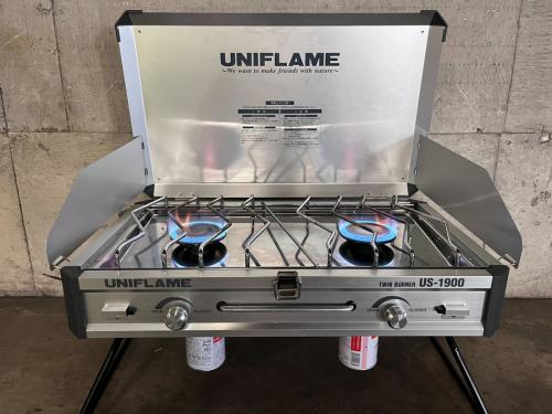UNIFLAME - UNIFLAME ユニフレーム　ツインバーナー　ガスコンロ　調理　キャンプ　焚火 202206091700581.JPG