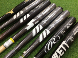 往年の選手達のプロコレバットが入荷！あの松井秀喜のバットも