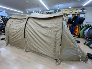 おこもりキャンプの準備はお済みですか？人気のトンネル型テントございます！