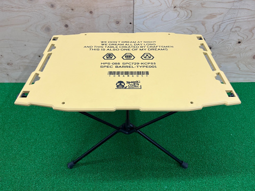 Helinoxのテーブルにも個性を！個性的な天板ございます！[2023.10.24