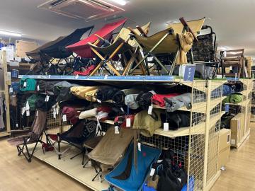 「アウトドア用品のキャンプ用品 」