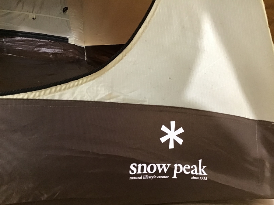 スノーピークのテント