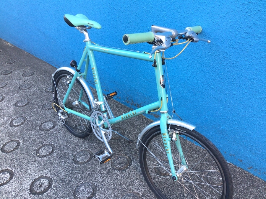 自転車のミニベロ