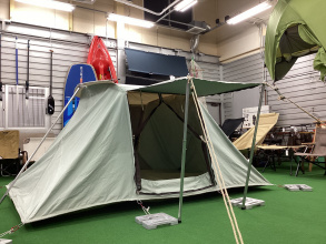 スプリングバー方式の小型テント！カーカムスのコンパクト2をご紹介！