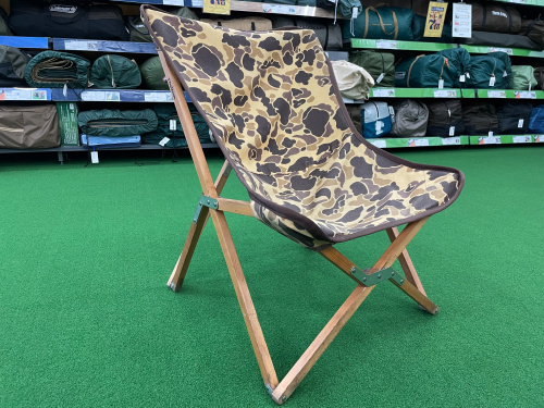 バリスティクスのカスタム品！ダルトンのウッデンビーチチェアを