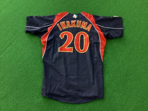 2009 WBC 岩隈久志 ビジター ユニフォーム #20 ミズノ A609 レア タグ付き】2009 WBC 岩隈 ビジター ユニフォーム ミズノ O
