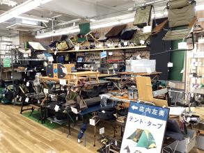 アウトドア用品を買うなら府中甲州街道店へ！