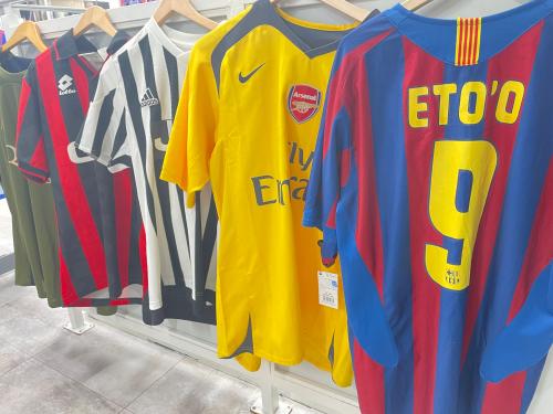 海外リーグ開幕！】府中甲州街道店のサッカーユニフォームご紹介