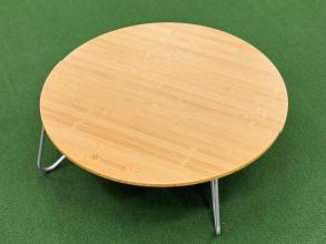 【Snow peak / スノーピーク】ワンアクションちゃぶ台竹 M | キャンプの団らんを格上げする日本の銘品