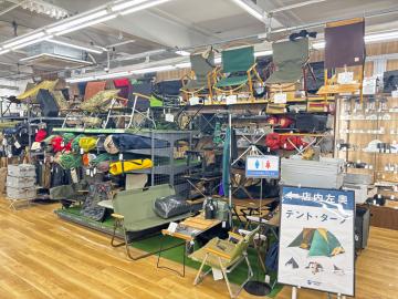 「アウトドア用品のCAMPING GEAR 買取強化中 」