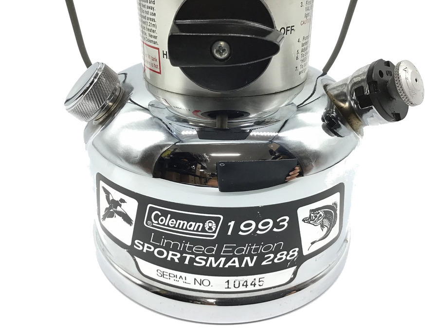 Coleman(コールマン) SPORTSMAN(スポーツマン) 288 メッキタンクの限定品[2019.09.20発行]｜リサイクルショップ