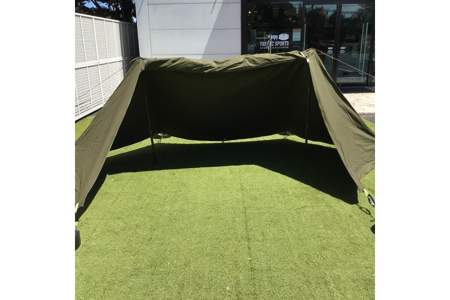 人気のパップテント！ＵＳジップ加工テントが入荷！付属品にUS製が多い 