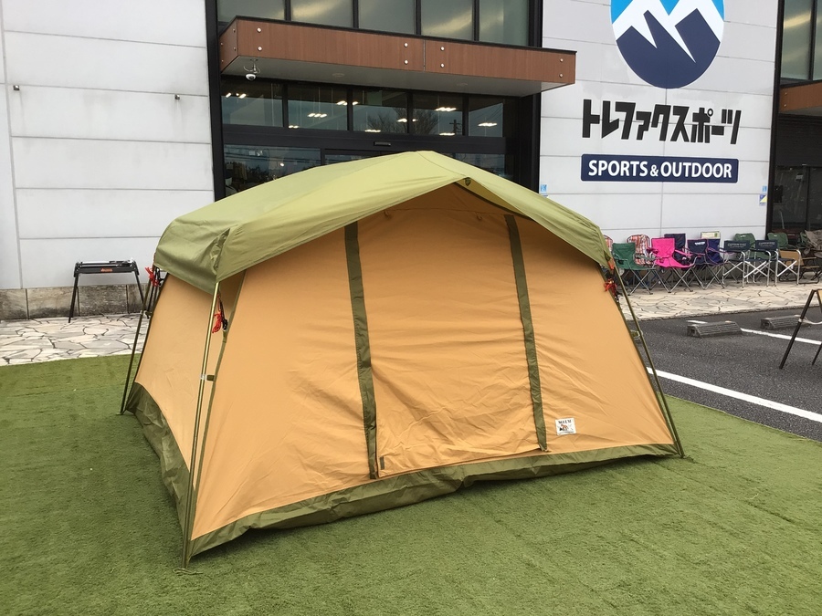 レトロデザインのテントをお探しならテンマクのペポライトで！[2022.01