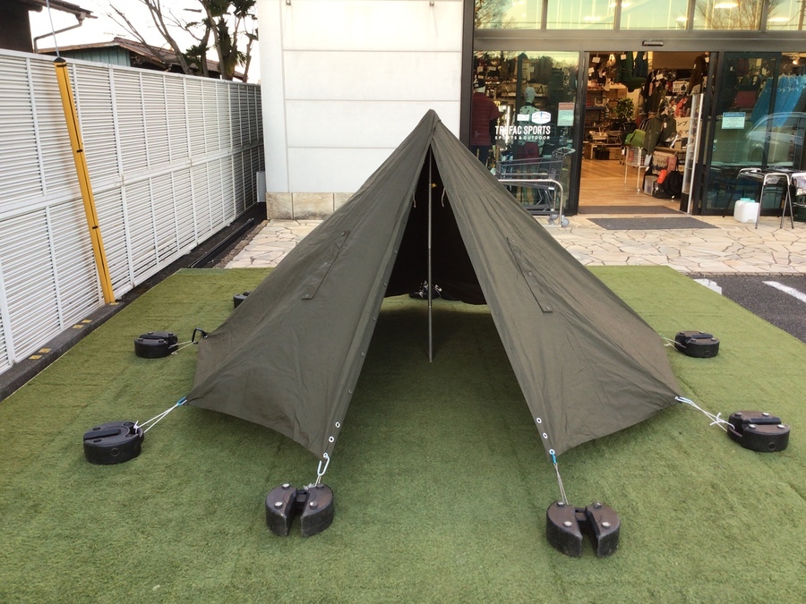 ポーランド軍幕 サイズ3 テント種類テントシェルター - テント・タープ