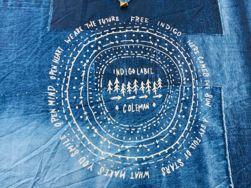 【希少】Coleman×monro シュラフ インディゴレーベル ☆希少☆Coleman コールマン モンロ インディゴレーベル IL