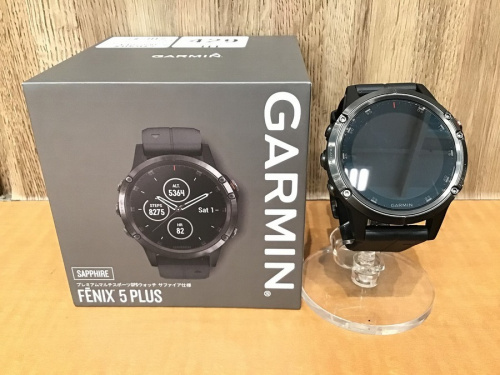 マルチな腕時計 GARMIN(ガーミン)のGPSウォッチ(FENIX 5 PLUS SAPPHIRE)[2019.07.01発行]｜リサイクルショップ  トレファクスポーツアウトドア三芳店（トレジャーファクトリー）