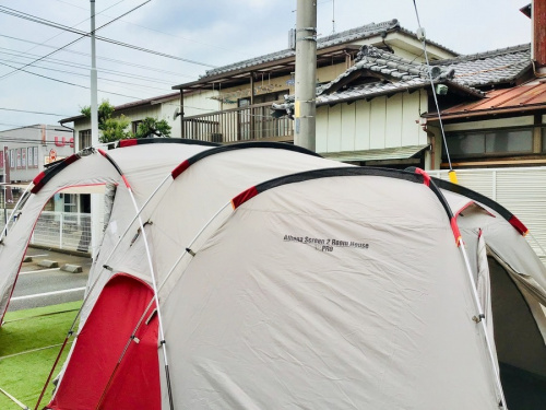 居住性抜群なColeman(コールマン)のアテナスクリーン2ルーム