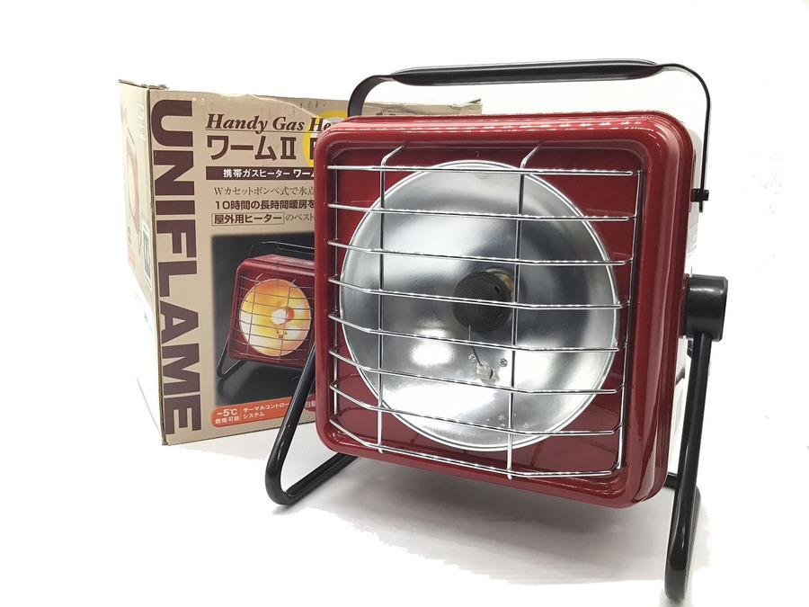 UNIFLAME ユニフレーム ハンディガスヒーター ワームII 屋外専用 ハンディガスヒーター ワーム2 UW-202 | アウトドア用品
