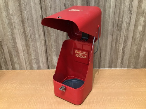 【超美品】コールマン⭐︎2010シーズンズランタンケース ガルウィングケース 憧れのランタンケース!?コールマンのガルウィングケース入荷