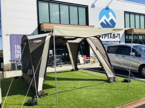 快適性抜群！Coleman(コールマン)のウェザーマスタートンネル