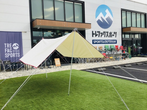 ソロキャンプにぴったり！焚火にも強いtent-mark DESIGNS
