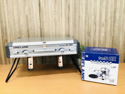 ユニフレーム　UNIFLAME fan 野外専科　大型クッカー　新品未使用 UNIFLAME ユニフレーム fan5 DX (ファンゴーデラックス