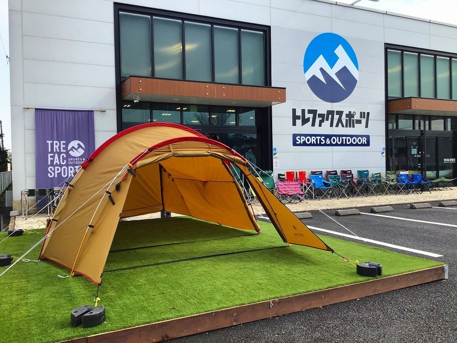 簡単設営なのに快適性も十分!snowpeak(スノーピーク)の 簡単設営なのに快適性も十分!snowpeak(スノーピーク)の