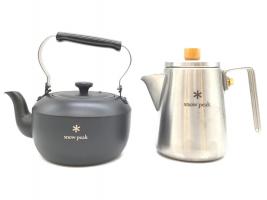 （未使用）スノーピーク「きゅうす」おしゃれにお茶を！アウトドア用 お茶の文化をアウトドアで。 マルチキャニスターとサヨウで