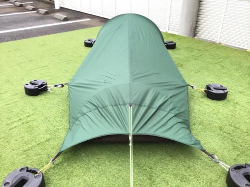 トンネル型のヴィヴィ風ソロテント Jack Wolfskin(ジャック