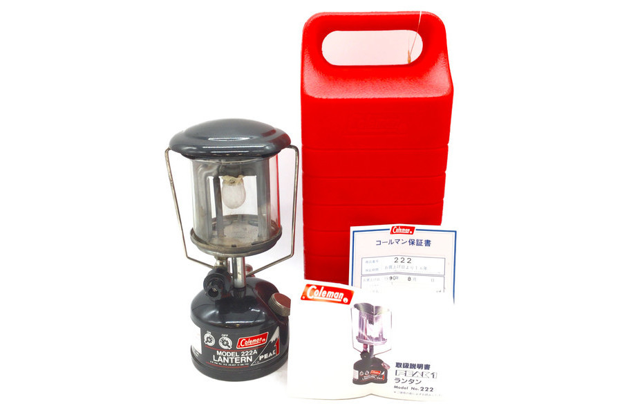 小型ガソリンランタンの代名詞！Coleman(コールマン)のフェザー