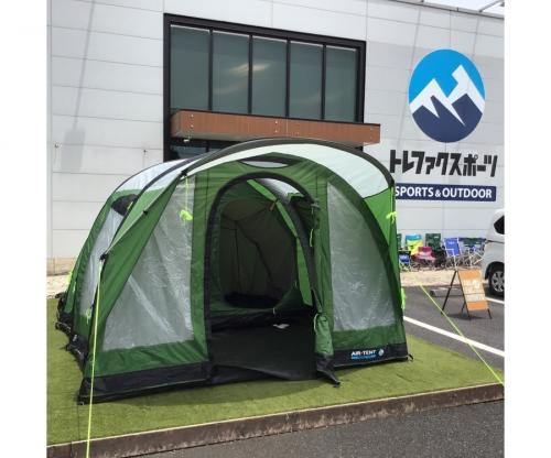 新品　テントファクトリー　エアキャビン4 2ルームテント　大型　エアテント TENT FACTORTY（テントファクトリー）のエアキャビン4が入荷