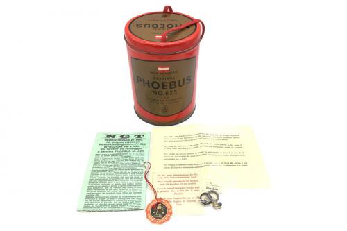 推定1975年頃に製造されたPHOEBUS(ホエーブス)のNo.625 旧型 推定1975年頃に製造されたPHOEBUS(ホエーブス)のNo.625 旧型