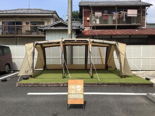 圧倒的居住空間！OGAWA(オガワ)のトンネル型2ルームテント「アポロン