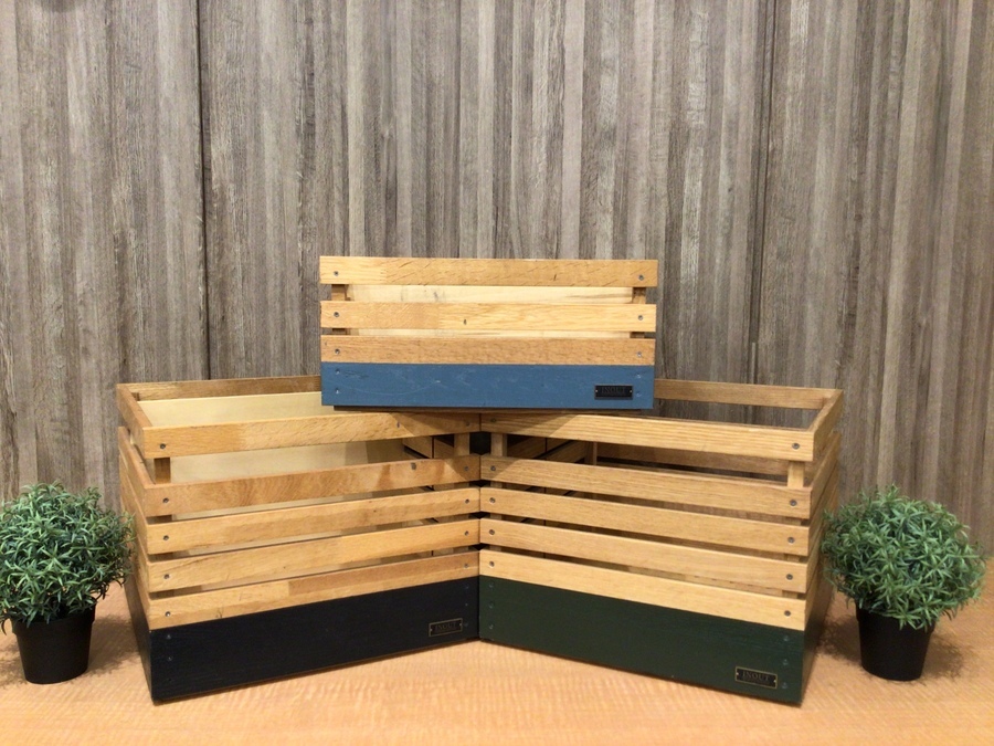 【INOUT】Stack Box ×2個 INでもOUTでも！INOUT(イナウト)のおしゃれ収納ボックス「Stack