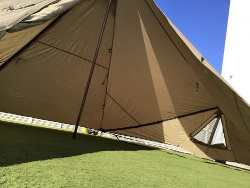 ゼインアーツのワンポールシェルターギギ1はデュオキャンに最適