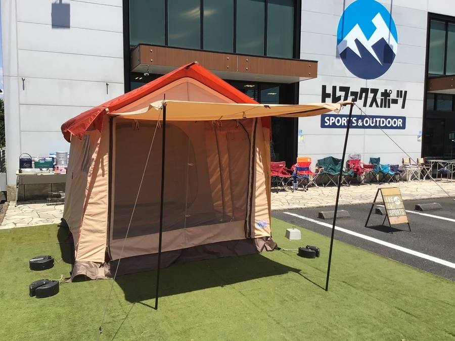 ソロ用ロッジテント⁉テンマクのガレージテントはここが良い
