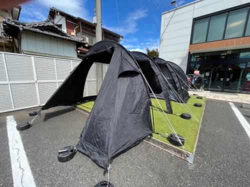 初めてのトンネルテントにもオススメ！DODのカマボコテント2！[2022.09